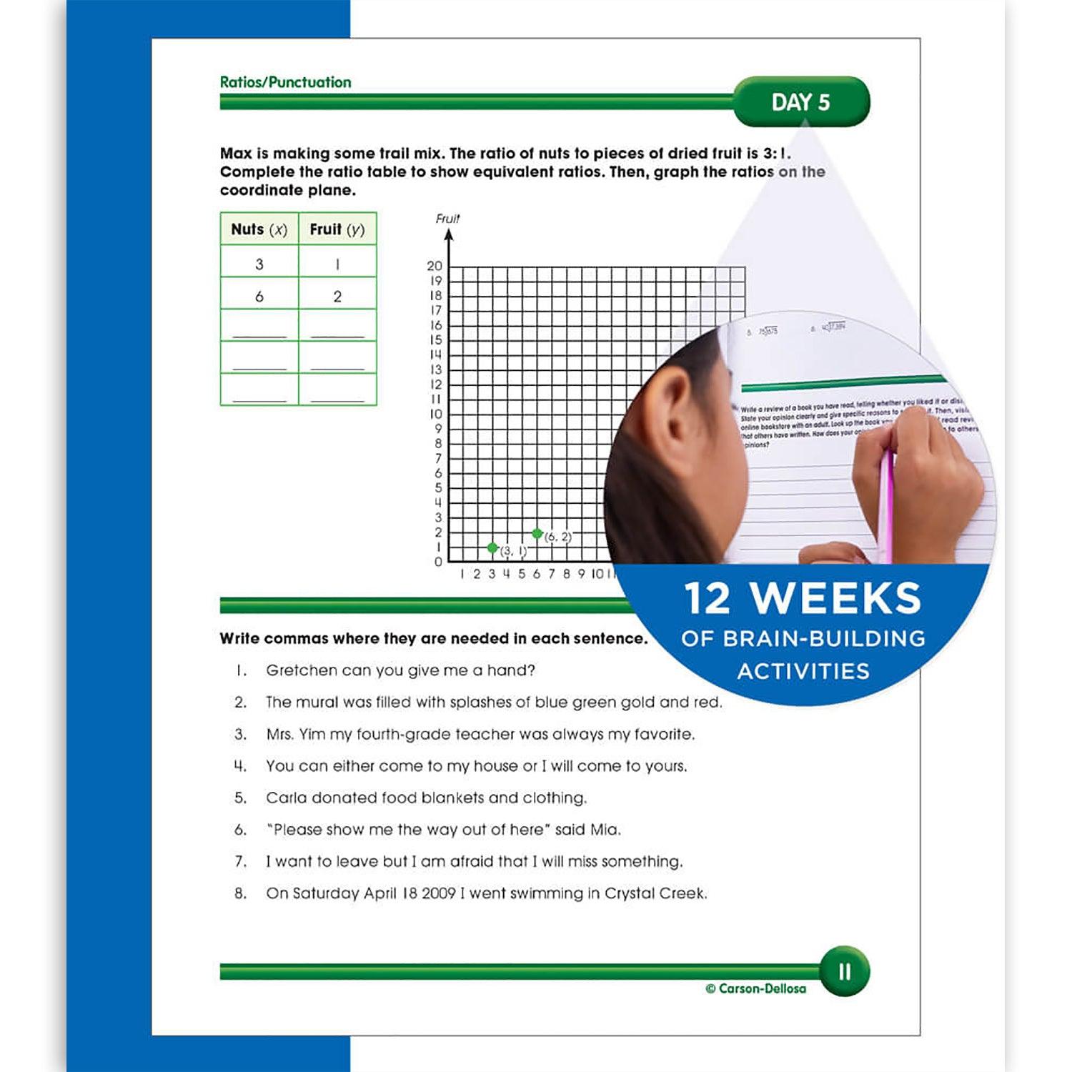 Summer Bridge Activities® Workbook, Grade 6-7, Paperback - Loomini