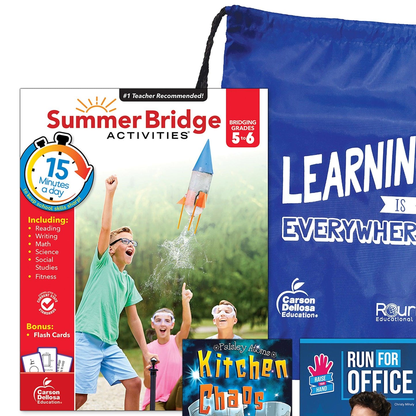 Summer Bridge Essentials Backpack, Grade 5-6 - Loomini