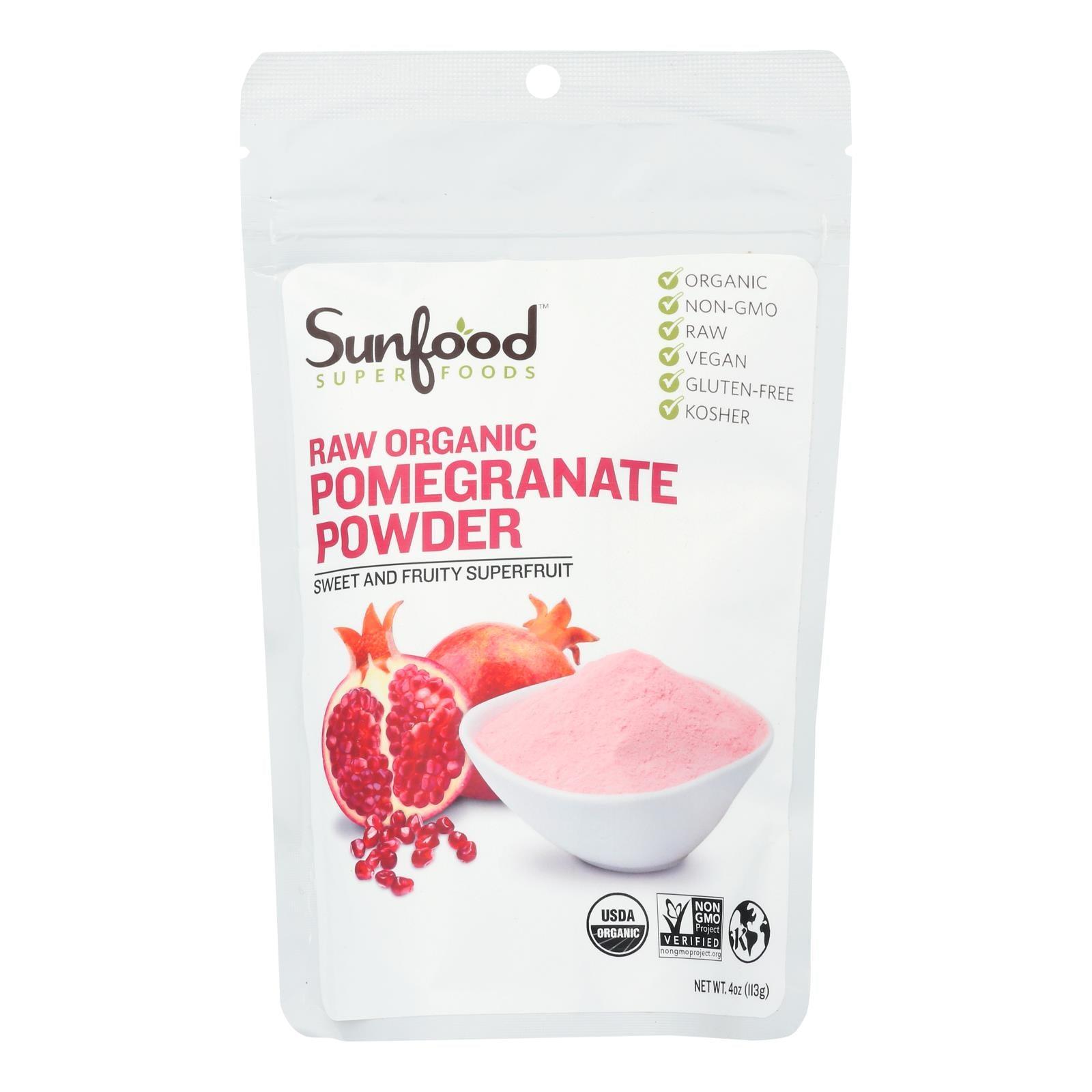 Sunfood - Pomegranate Powder - 1 Each-4 Oz - Loomini