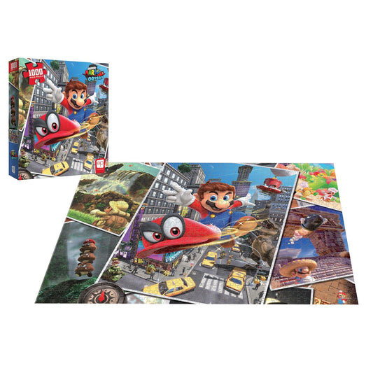 Super Mario™ Odyssey Snapshot 1000-Piece Puzzle - Loomini