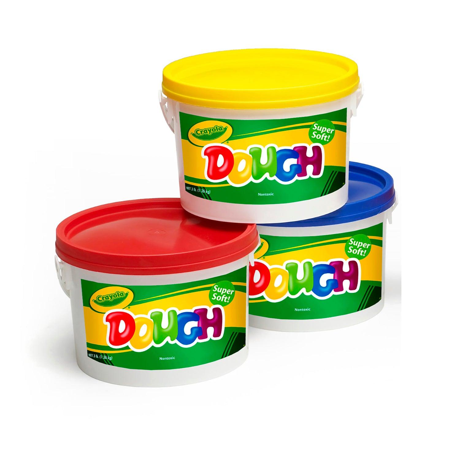 Super Soft Modeling Dough, Assorted Colors, Pack of 6 - Loomini