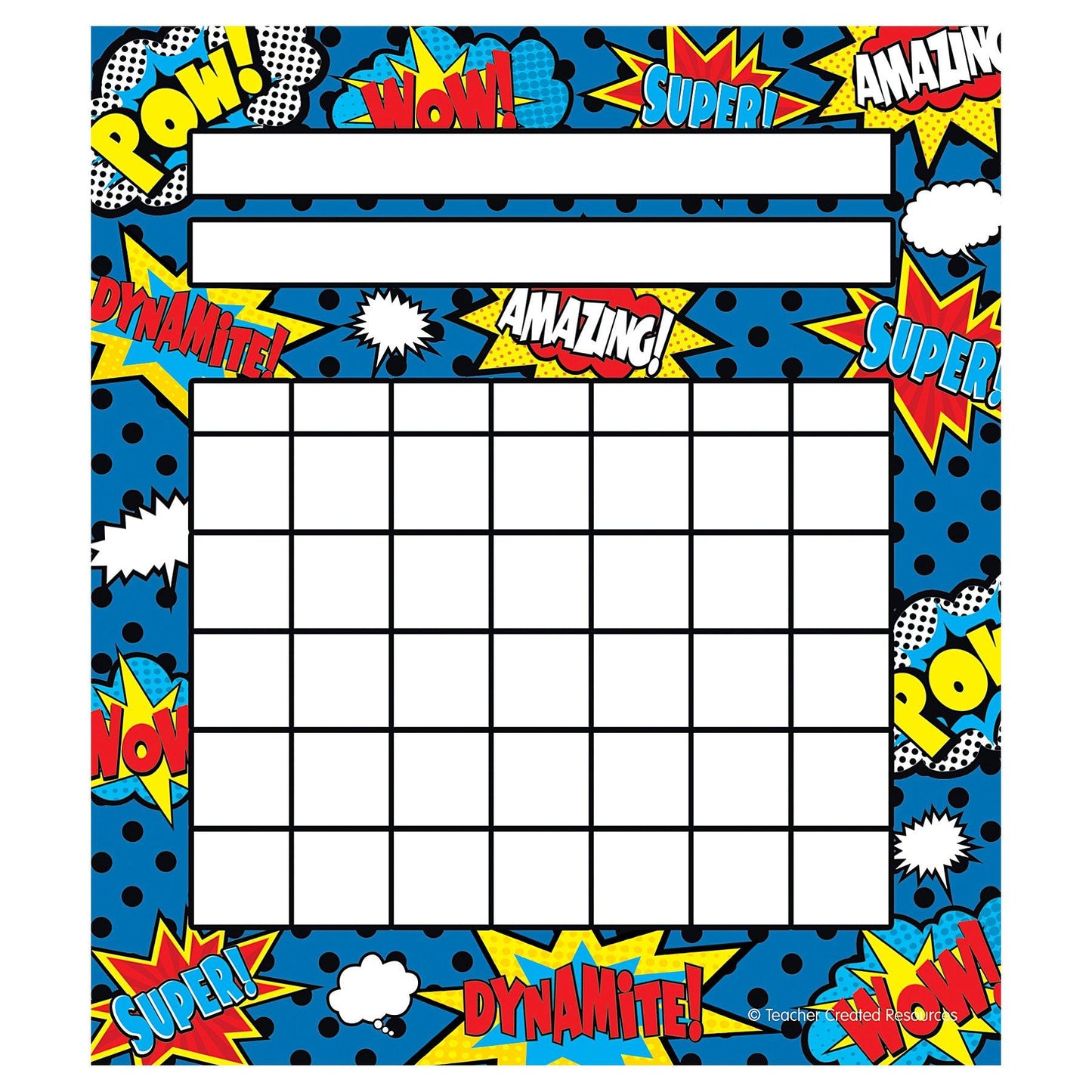 Superhero Incentive Chart, 36 Per Pack, 6 Packs - Loomini