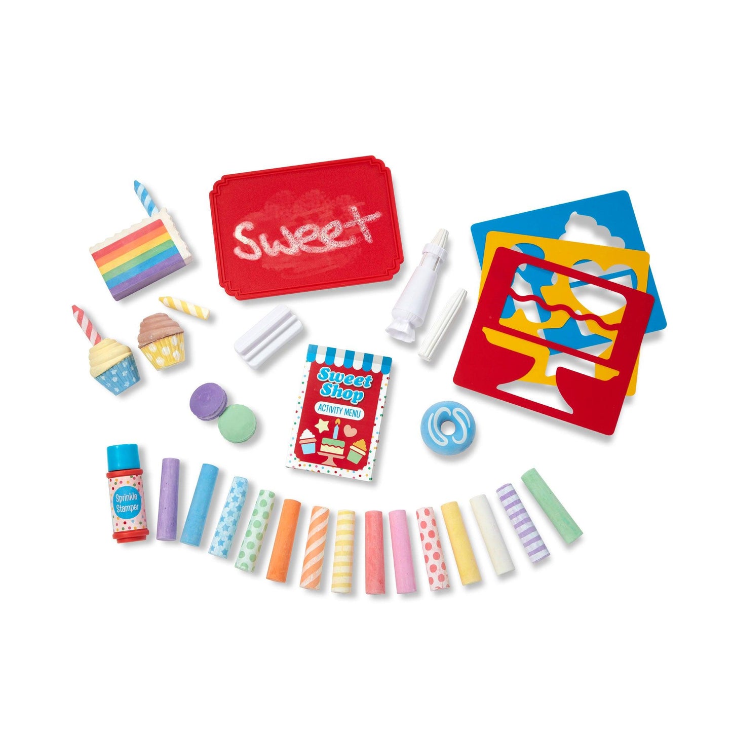 Sweet Shop Chalk Play Set - Loomini