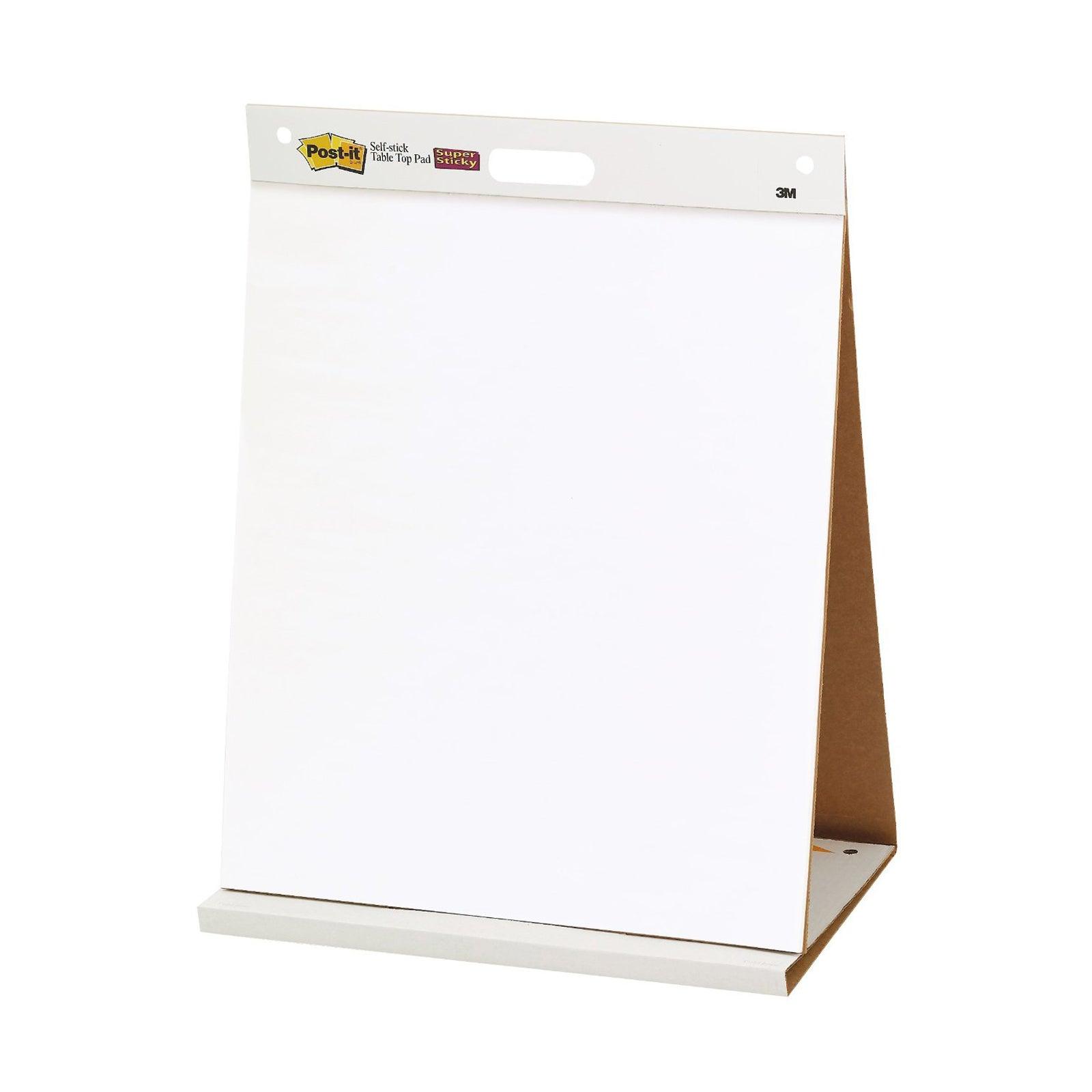 Tabletop Easel Pad, 20 in x 23 in, White, 20 Sheets/Pad - Loomini