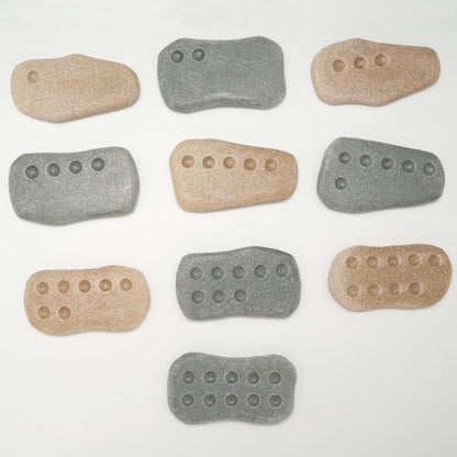 Tactile Counting Stones, Set of 20 - Loomini