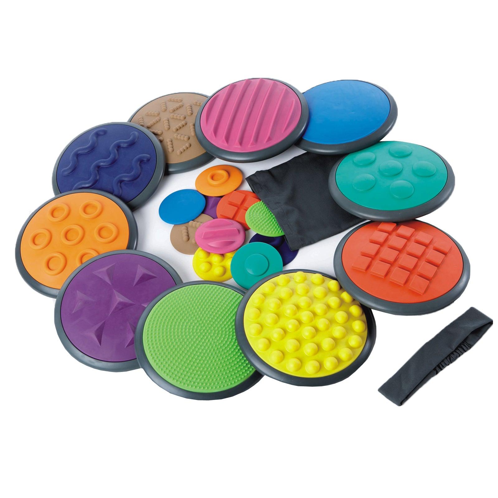 Tactile Discs – Complete Set of 10 - Loomini