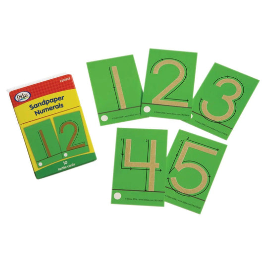 Tactile Sandpaper Numerals Didax®