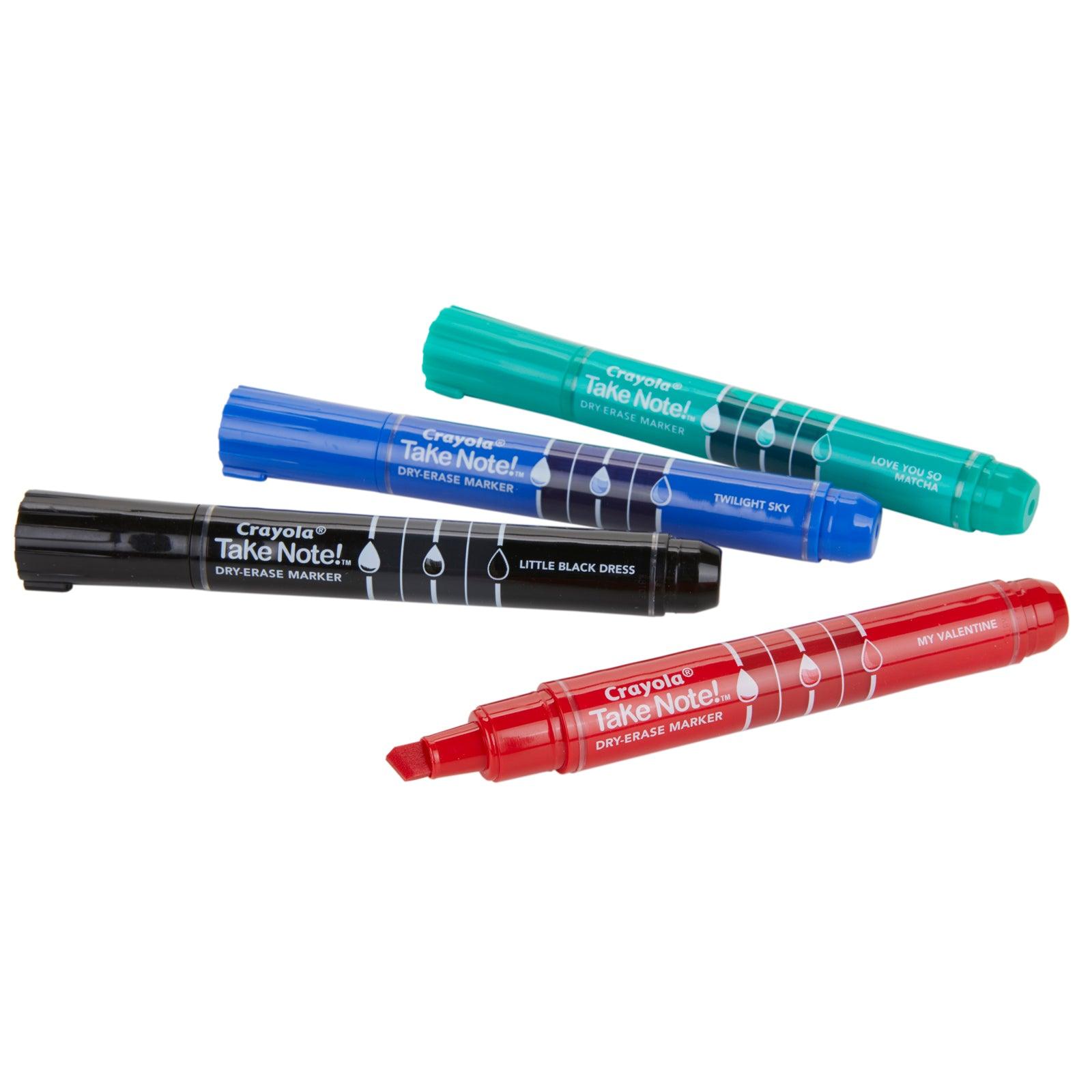 Take Note Chisel Tip Dry Erase Marker, 4 Per Pack, 6 Packs - Loomini