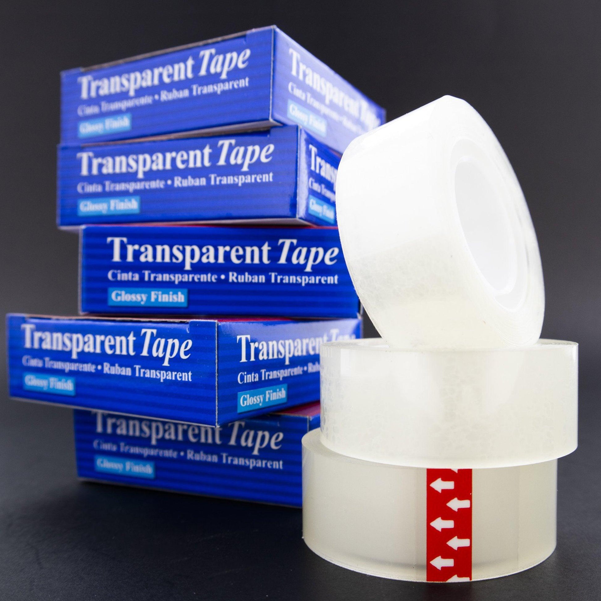Tape Refill, Transparent Tape, 3/4" x 1296", 12 Per Pack, 2 Packs - Loomini