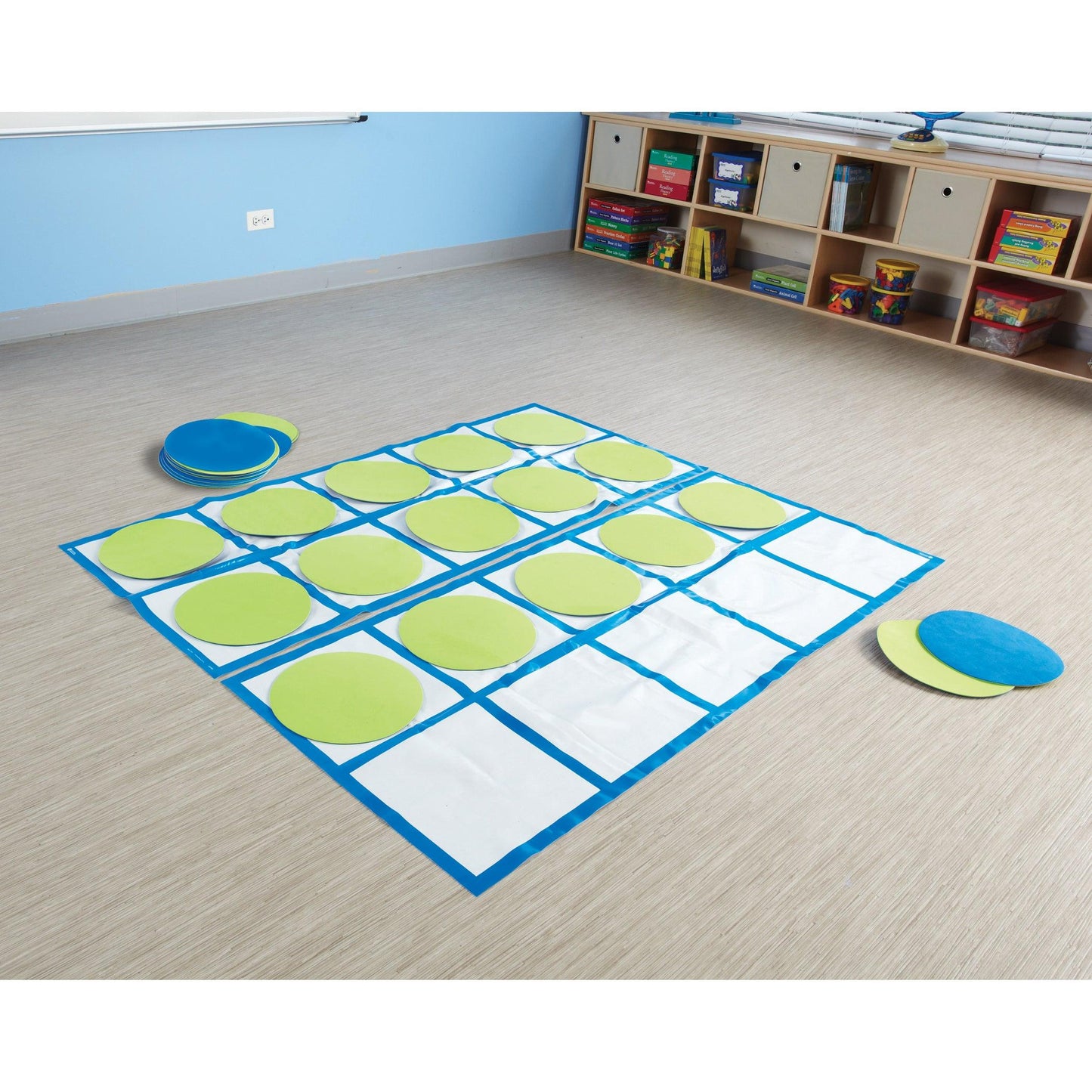 Ten-Frame Floor Mat Set Activity Set - Loomini