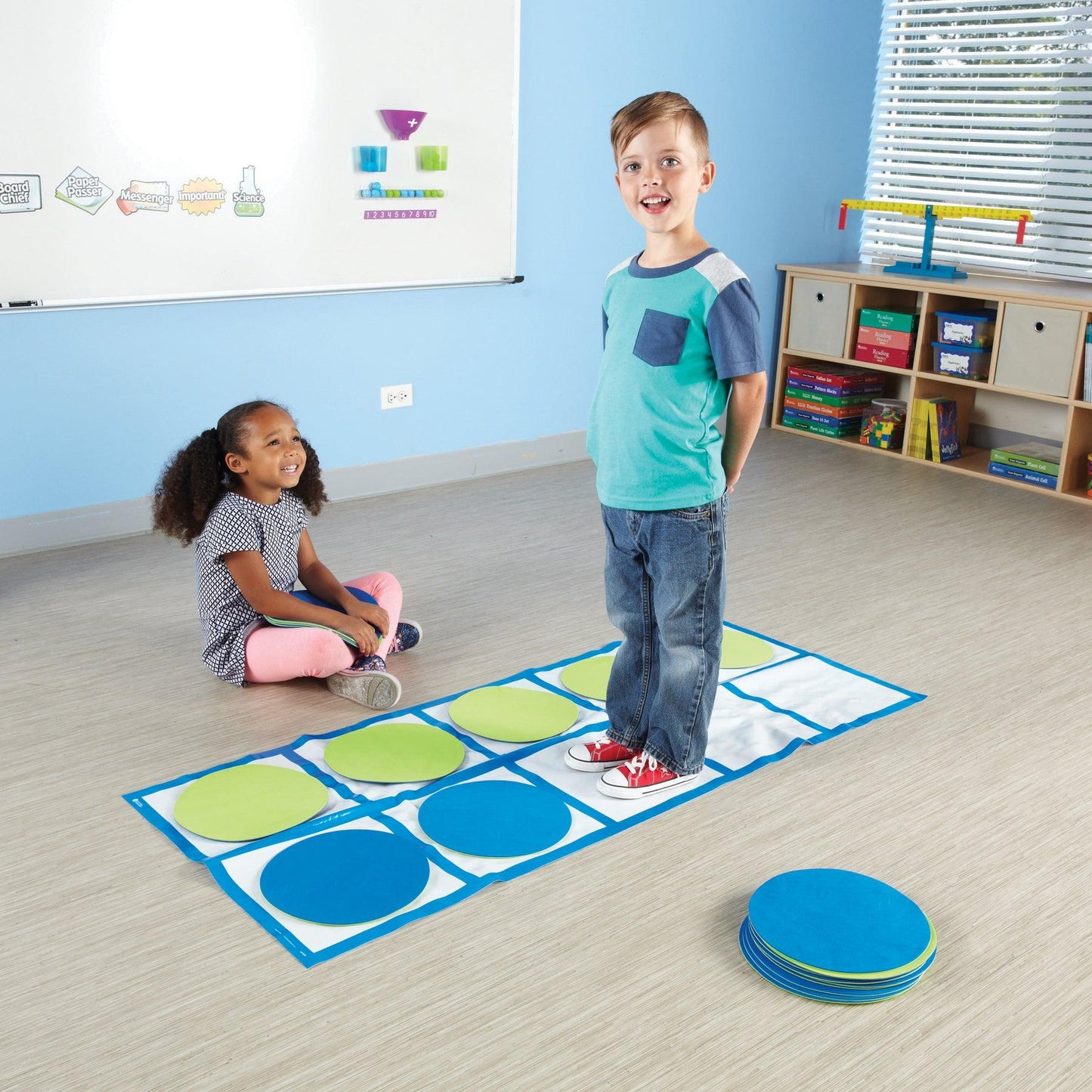 Ten-Frame Floor Mat Set Activity Set - Loomini