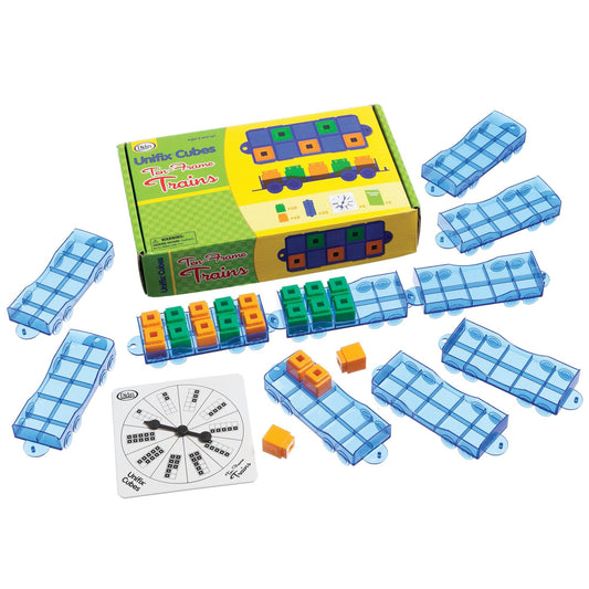 Ten-Frame Trains Activity Set - Loomini