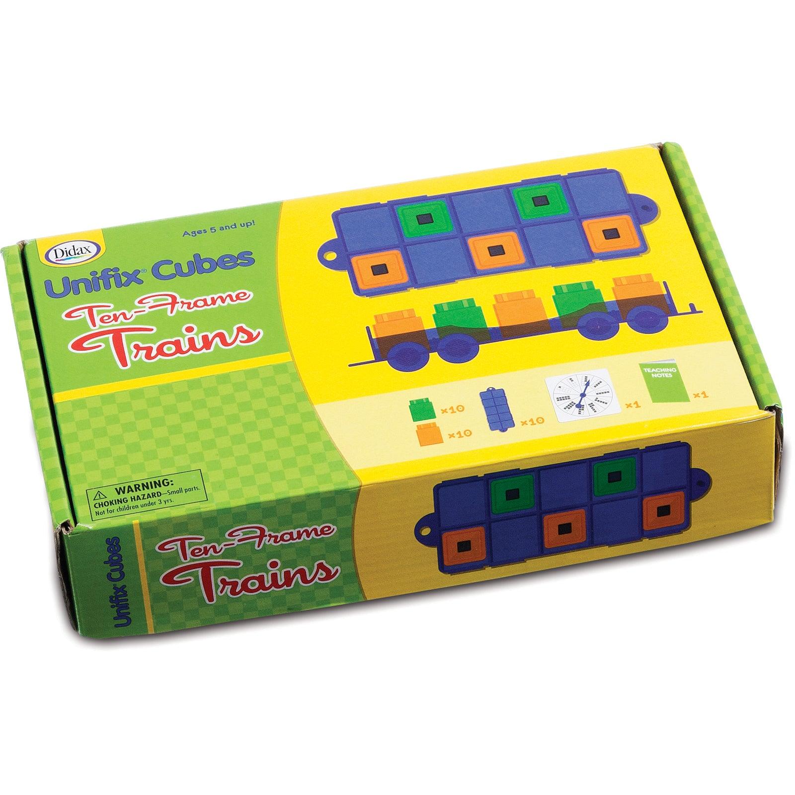 Ten-Frame Trains Activity Set - Loomini