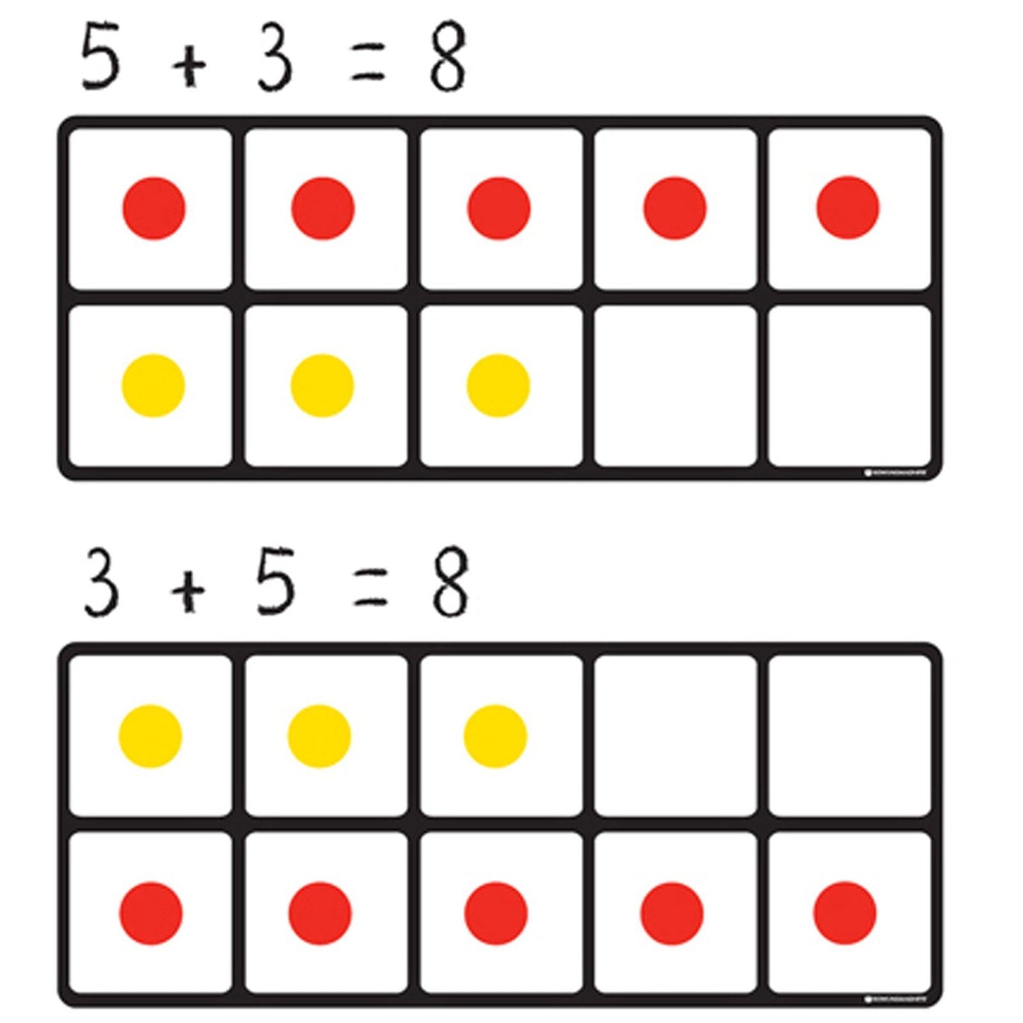 Ten Frames Magnet Math Set - Loomini