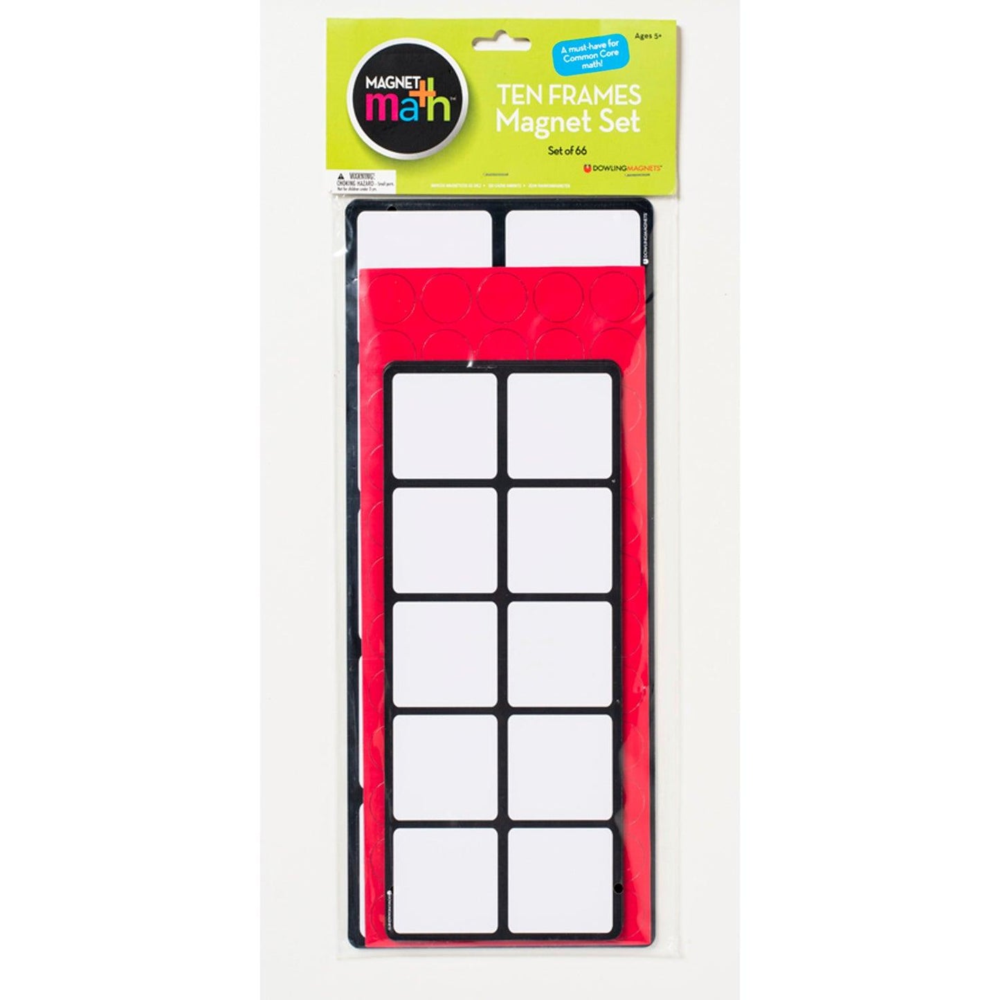 Ten Frames Magnet Math Set - Loomini