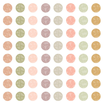 Terrazzo Tones Circles Mini Stickers Valu-Pak, 1144 Per Pack, 6 Packs - Loomini