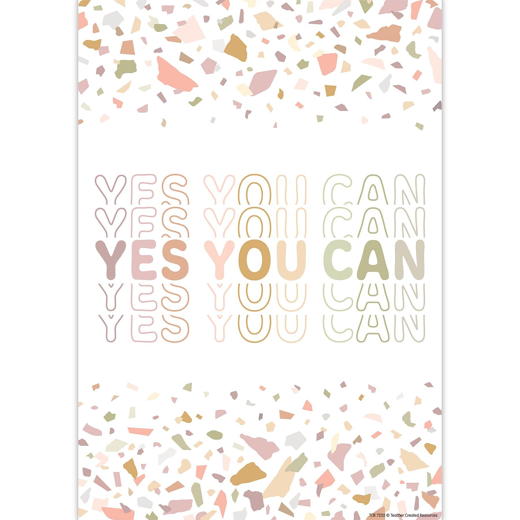 Terrazzo Tones Positive Practices Small Poster Pack, Pack of 12 - Loomini