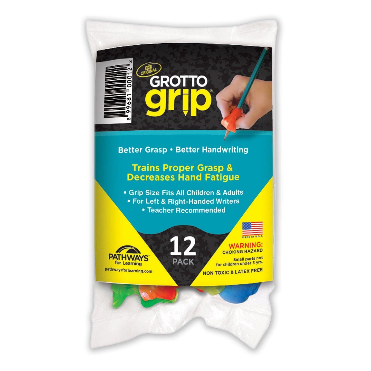 The Original Grotto Grip®, Assorted, Pack of 12 - Loomini