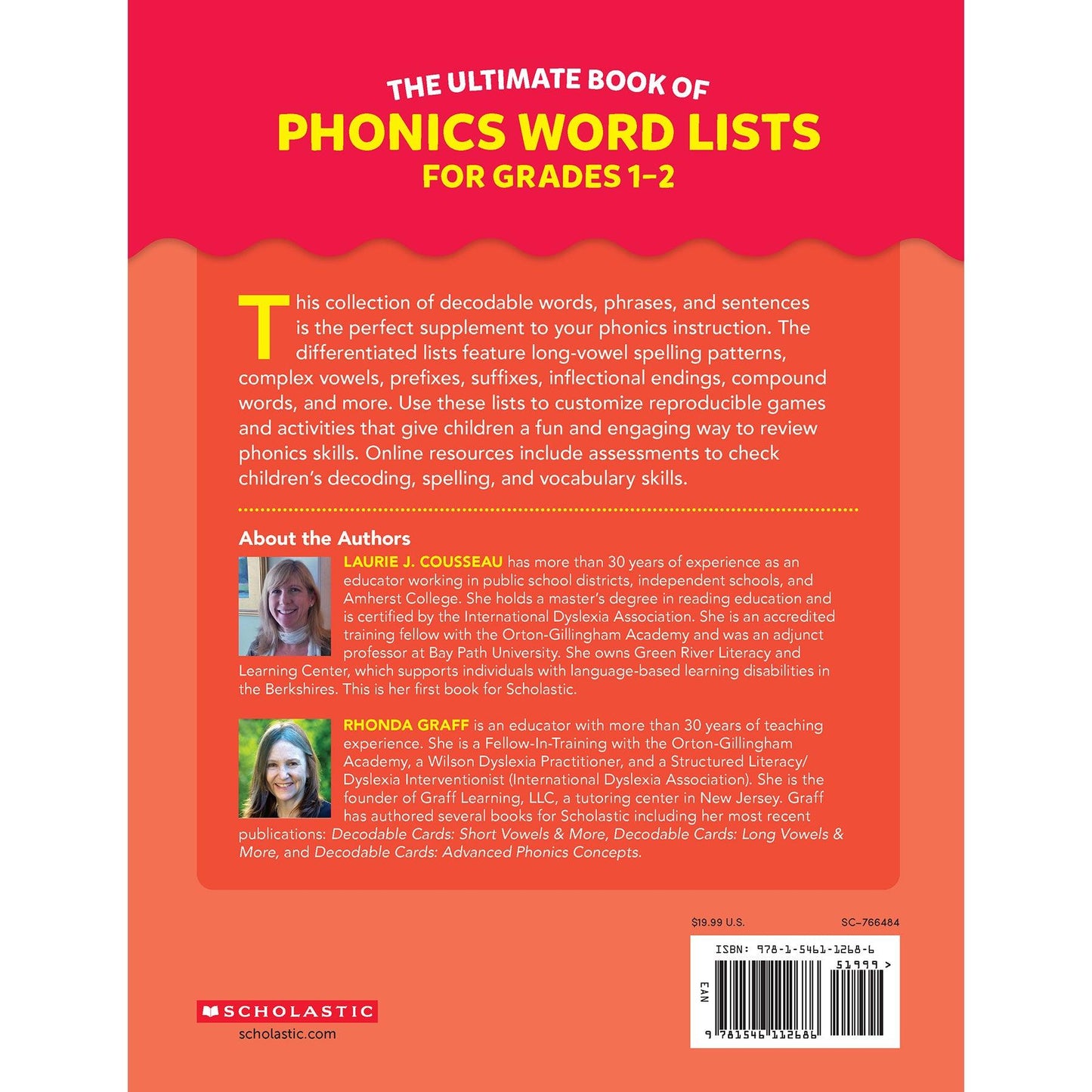 The Ultimate Book of Phonics Word Lists: Grades 1-2 - Loomini