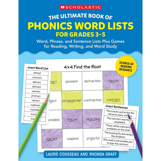 The Ultimate Book of Phonics Word Lists: Grades 3-5 Scholastic Teaching Solutions