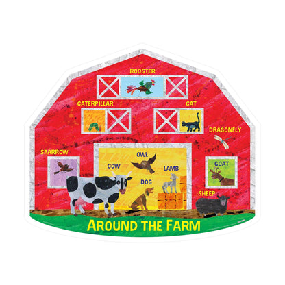 The World of Eric Carle™ Around the Farm 2-Sided Floor Puzzle - Loomini