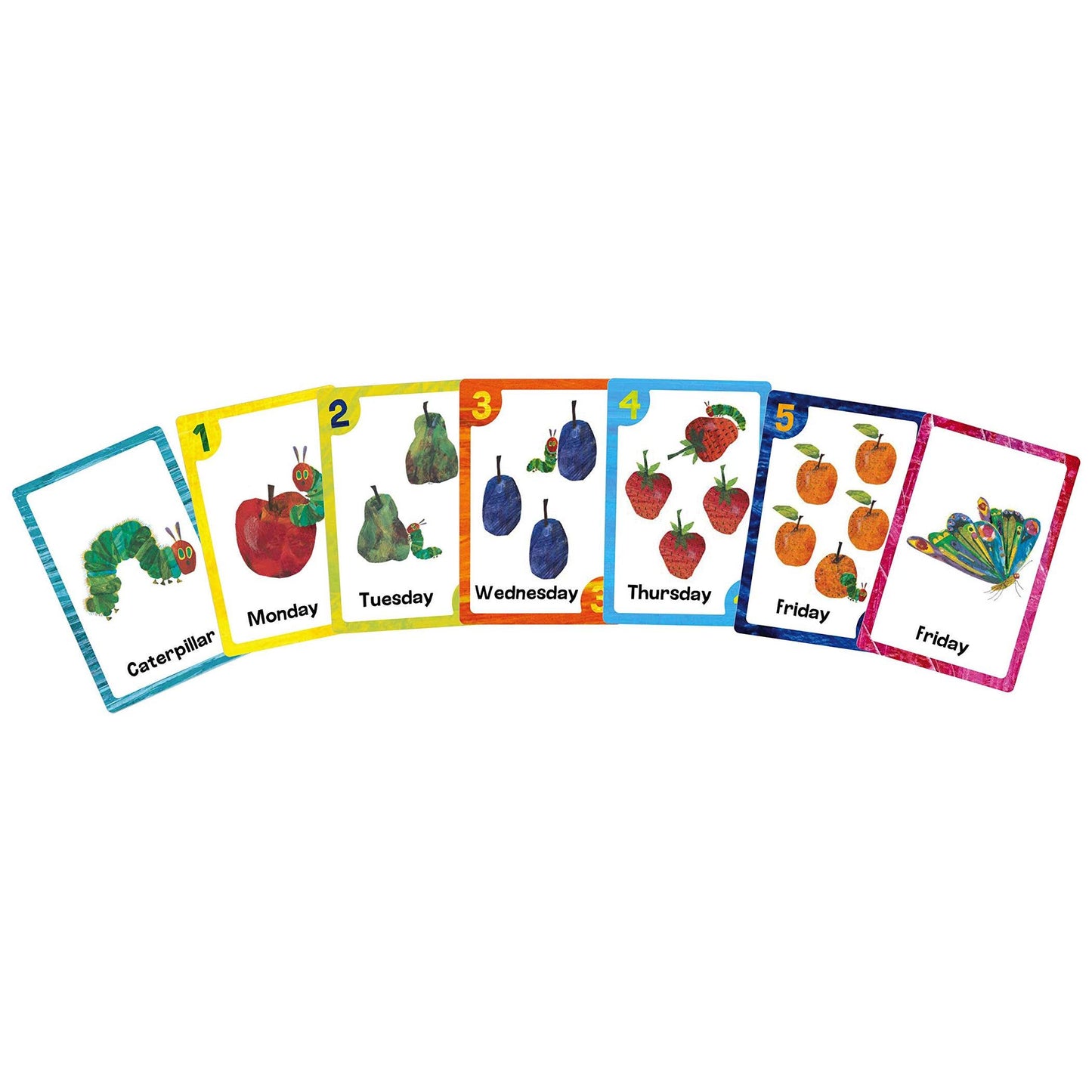 The World of Eric Carle™ The Very Hungry Caterpillar™ Card Game, Pack of 3 - Loomini