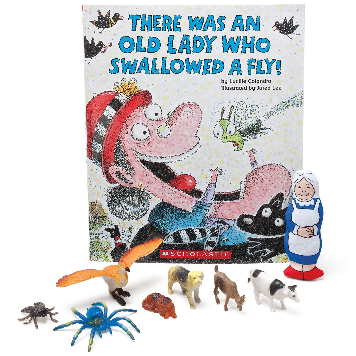 There Was an Old Lady Who Swallowed a Fly! 3-D Storybook - Loomini