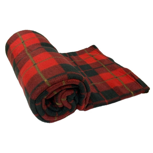 Throw Blanket for Couch Sofa Bed Buffalo Plaid Decor Red and Black Checkered Blanket Cozy Fuzzy Soft Lightweight 60 X 50 Warm Fleece Blanket for All Season - Loomini