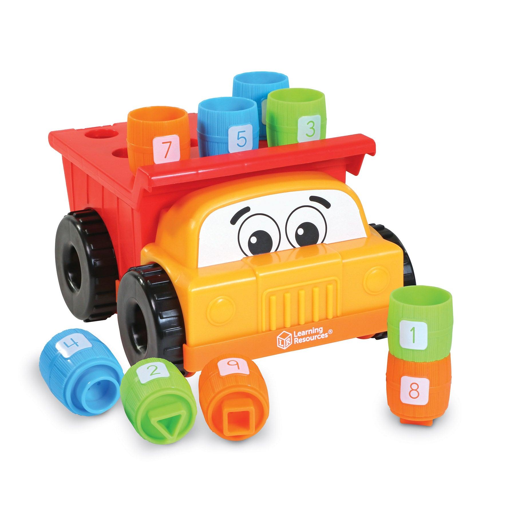 Tony the Peg Stacker Dump Truck - Loomini