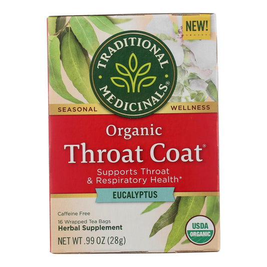 Traditional Medicinals - Herbal Tea Thrt Ct Eclyp - Case Of 6 - 16 Bag - Loomini