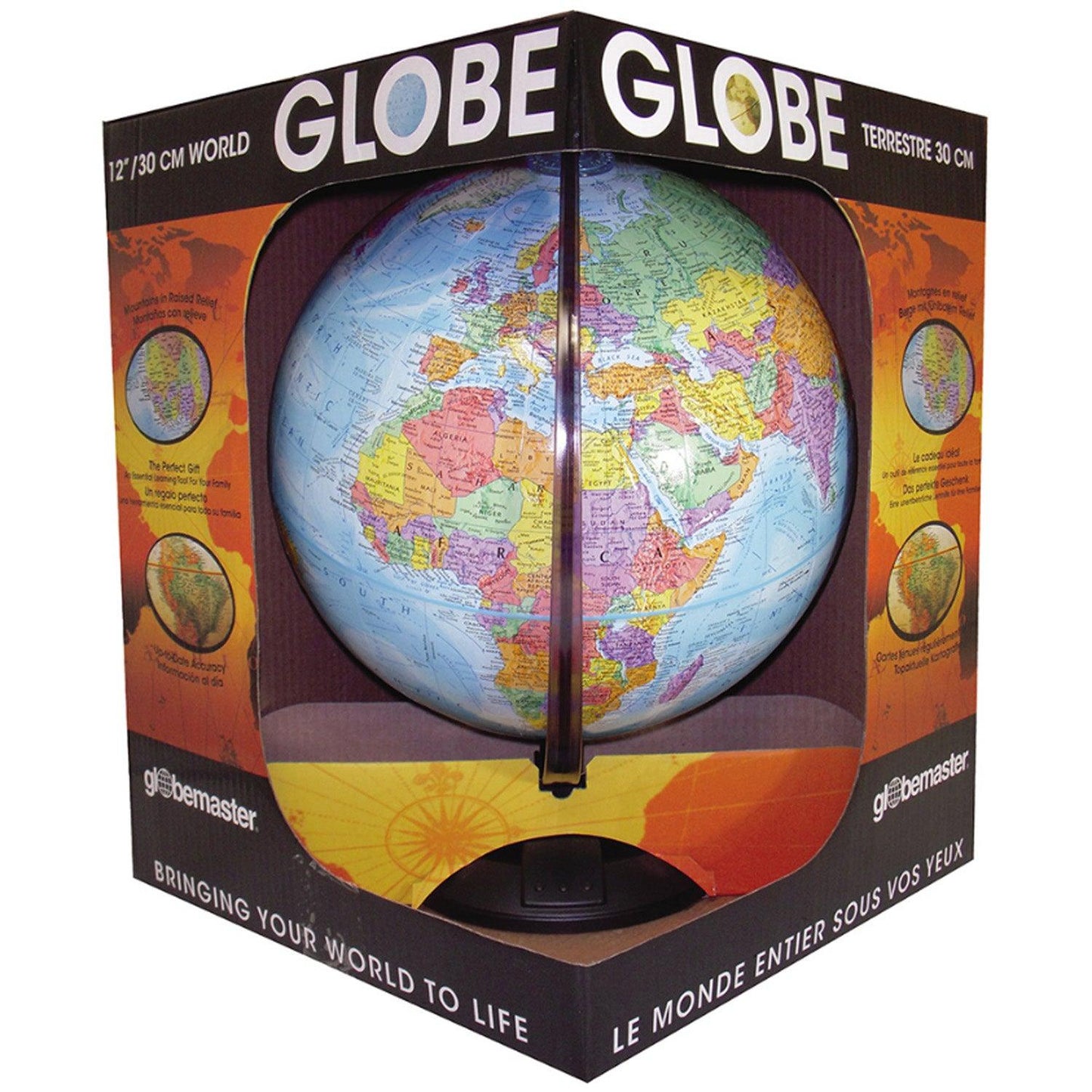 Traveler Globe, 12" - Loomini