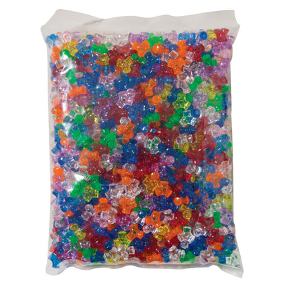 Tri-Beads, Assorted Colors, 3/8", 1000 Pieces Per Pack, 3 Packs - Loomini