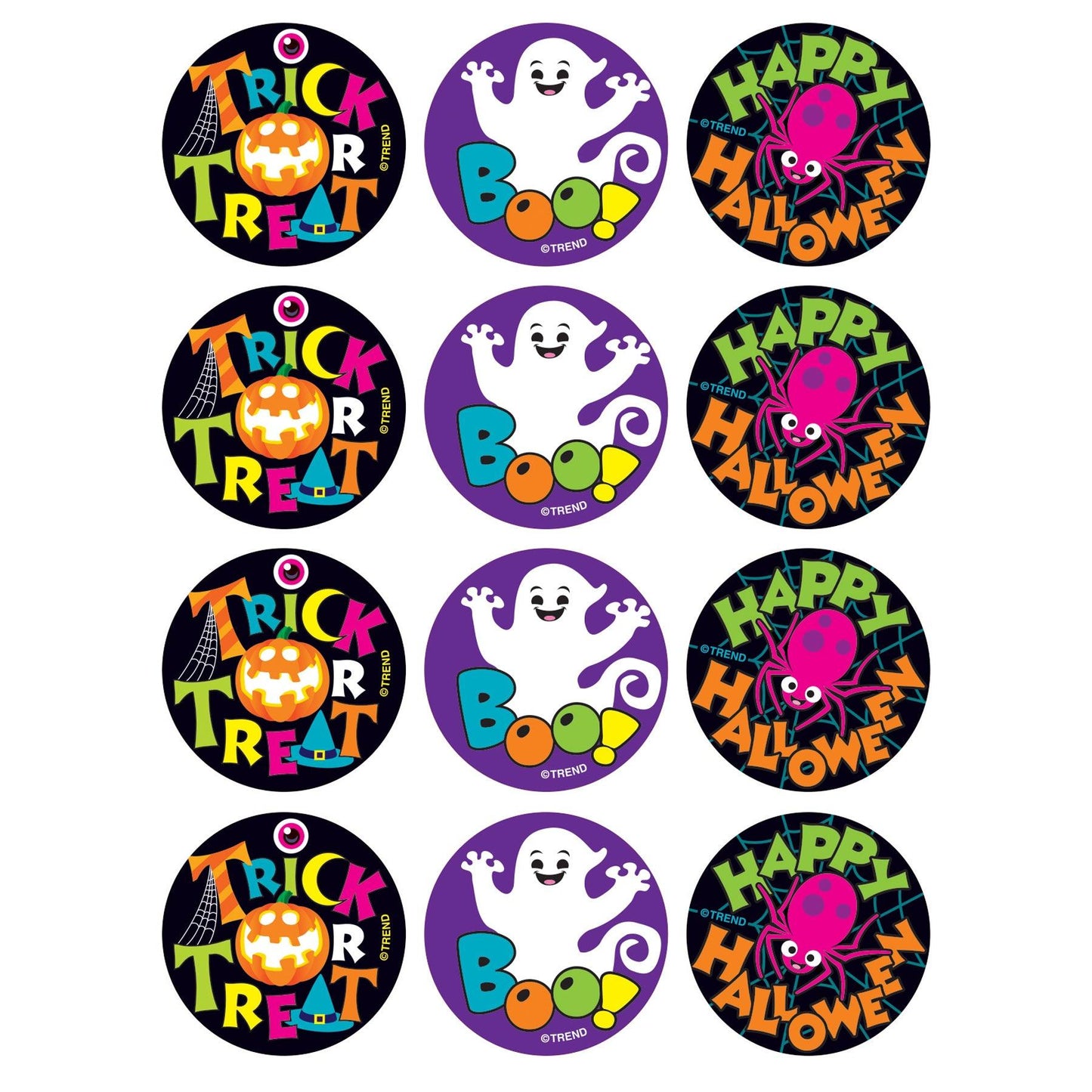 Trick or Treat!/Root Beer Stinky Stickers®, 48 Per Pack, 6 Packs - Loomini