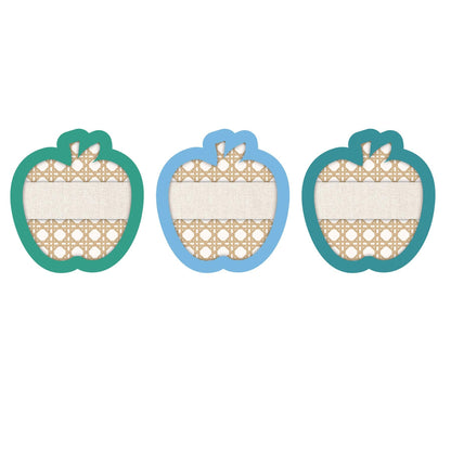 True to You Boho Apples Cut-Outs, 36 Per Pack, 3 Packs - Loomini