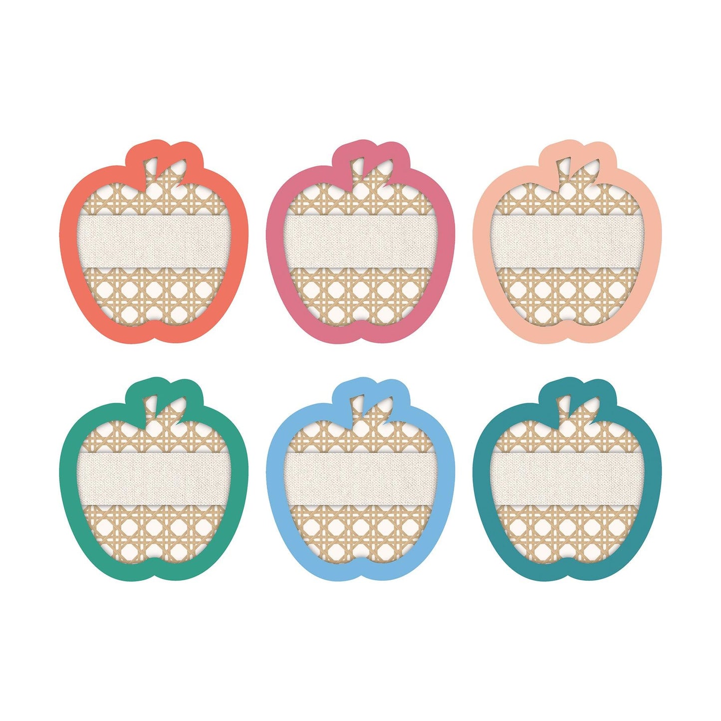 True to You Boho Apples Cut-Outs, 36 Per Pack, 3 Packs - Loomini