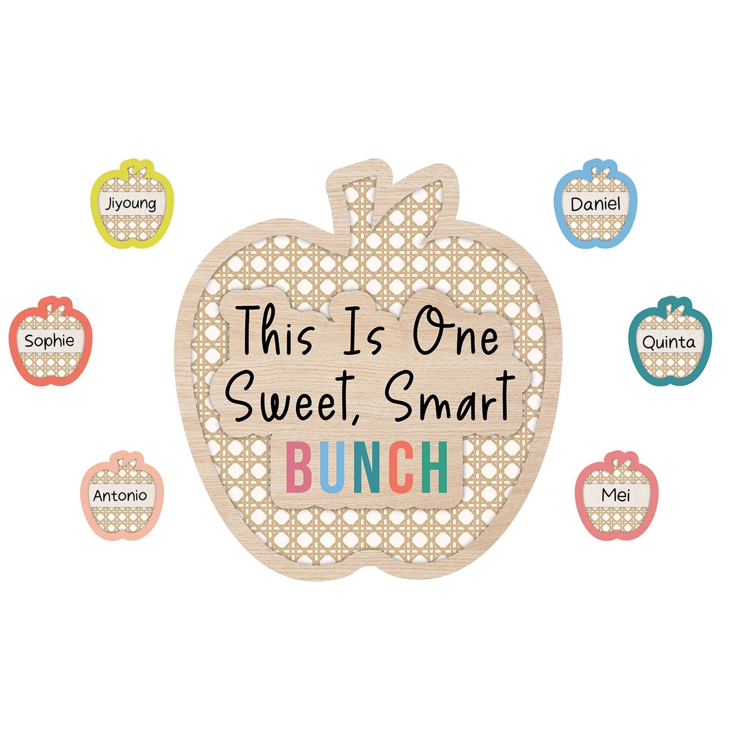 True to You This Is One Sweet, Smart Bunch Bulletin Board Set - Loomini