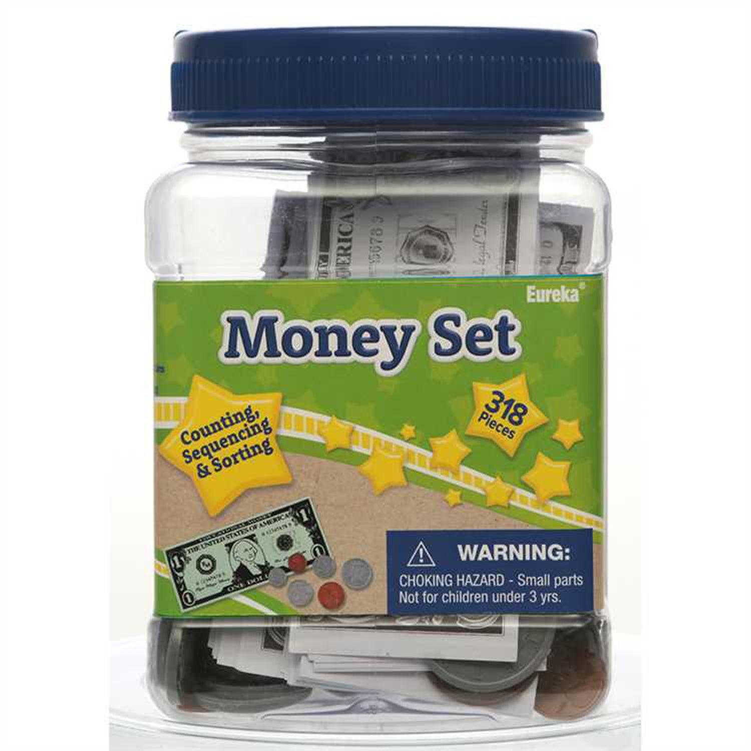 Tub of Money, 234 Per Pack, 2 Sets - Loomini