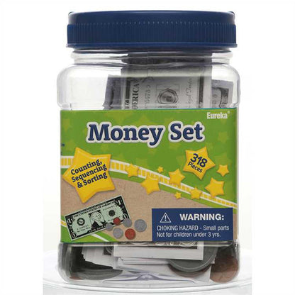 Tub of Money, 234 Per Pack, 2 Sets - Loomini