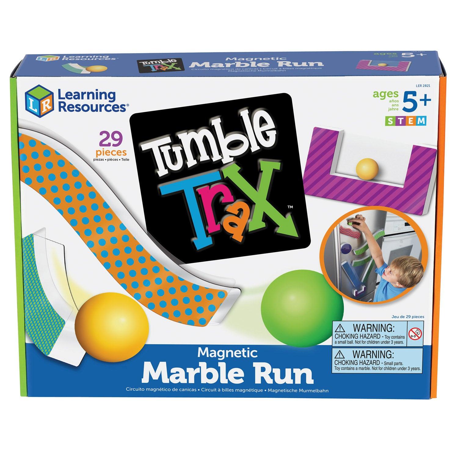 Tumble Trax™ Magnetic Marble Run - Loomini