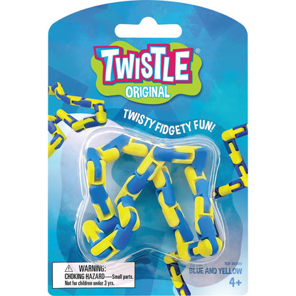 Twistle Original, Blue & Yellow, Pack of 3 - Loomini