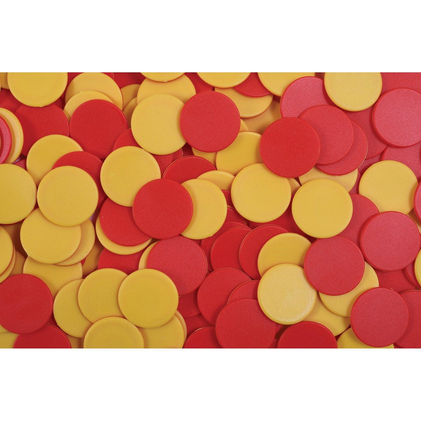 Two-Color Counters - Plastic - 200 Per Set - 2 Sets - Loomini