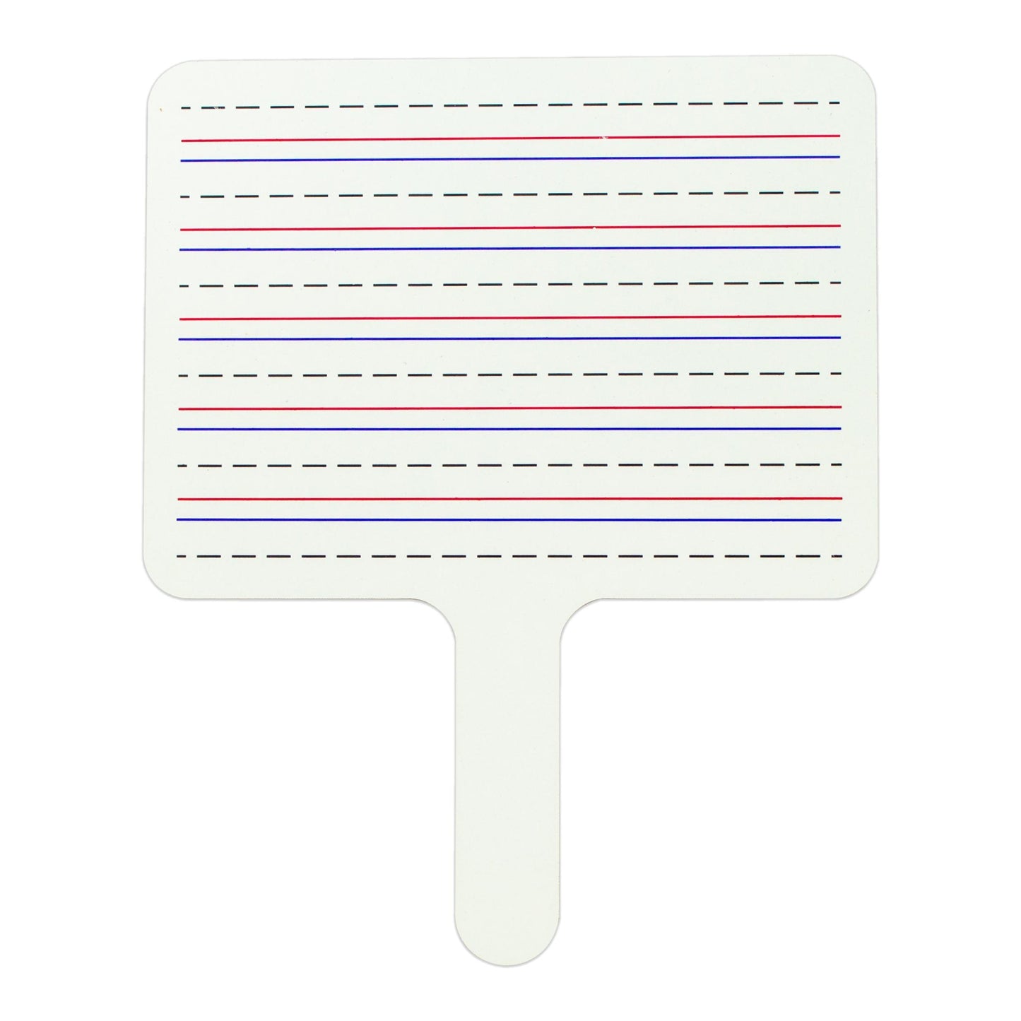 Two-Sided Dry Erase Answer Paddles, Set of 12 - Loomini