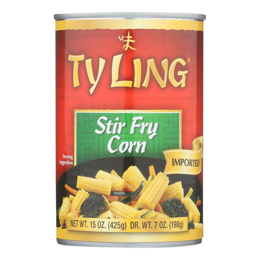 Ty Ling Corn - Stirfry - Case Of 12 - 15 Oz - Loomini