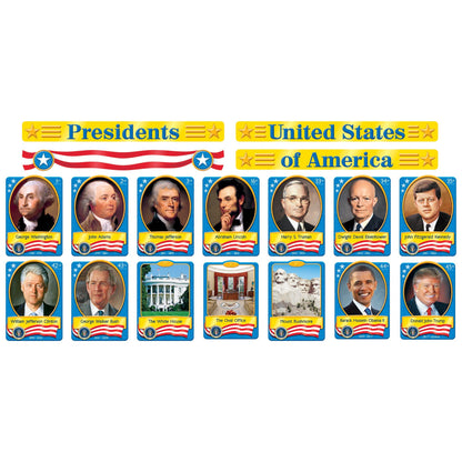 U.S. Presidents Bulletin Board Set - Loomini