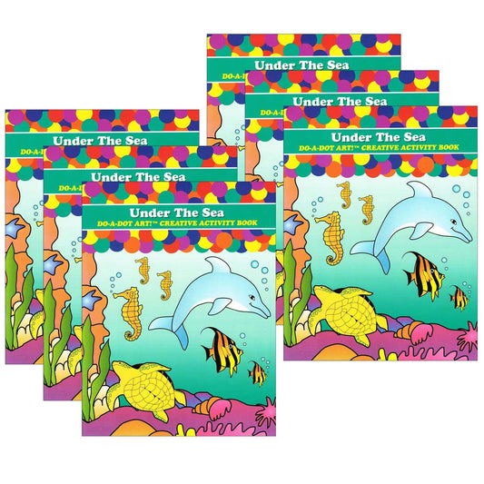 Under the Sea Creative Art & Activity Book, Pack of 6 - Loomini