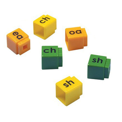 Unifix® Letter Cubes, Blends, Set of 90 - Loomini