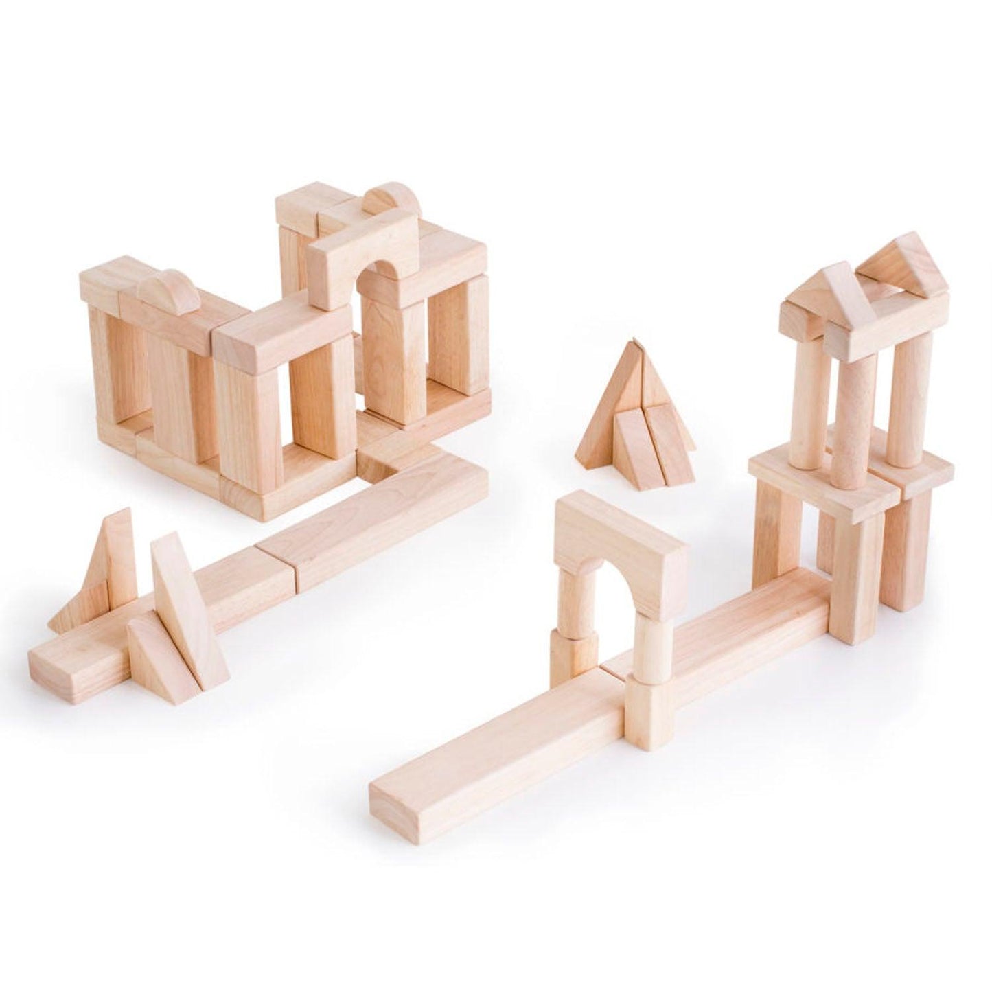 Unit Blocks Set B, 56 Pieces - Loomini