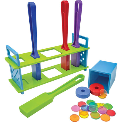 Up-Close Science: Magnetic Wands, Rings & Discs Activity Set - Loomini