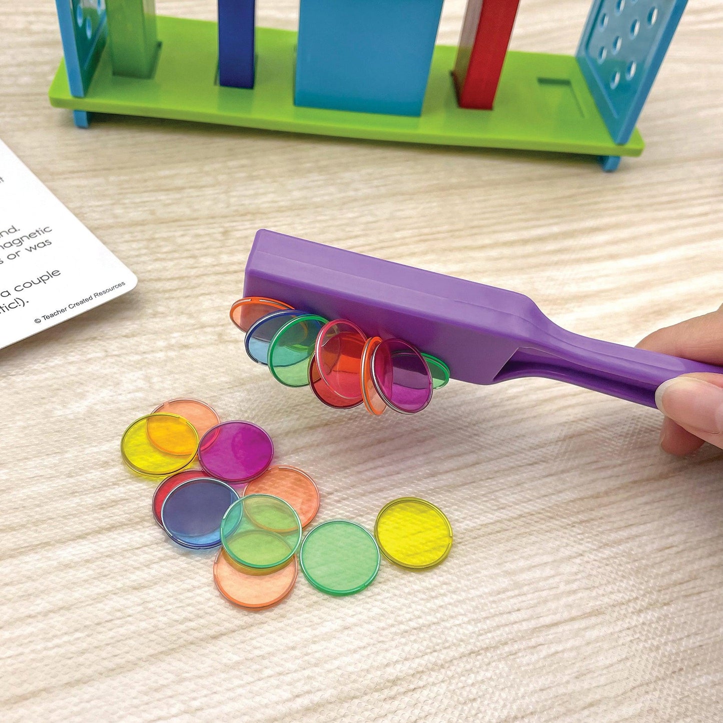 Up-Close Science: Magnetic Wands, Rings & Discs Activity Set - Loomini