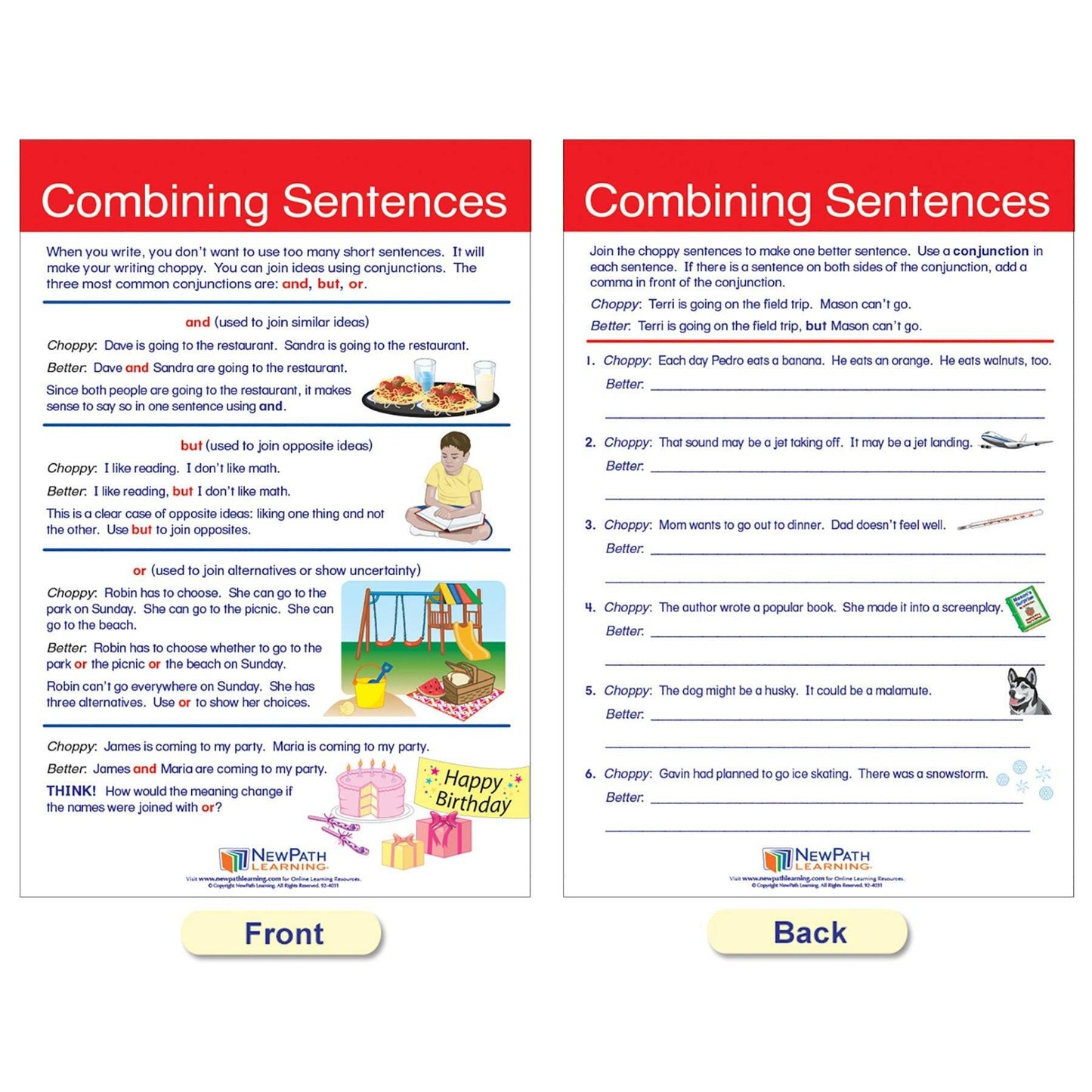 Usage: Sentences & Grammar Rules Bulletin Board Activity Chart Set - Loomini